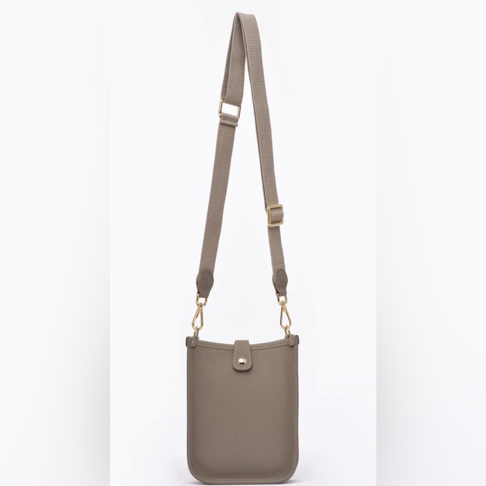 Taupe Crossbody Bag- Melodie Cecile NWOT UNUSED